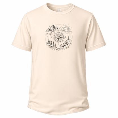 Wanderkompass – Wander T‑Shirt