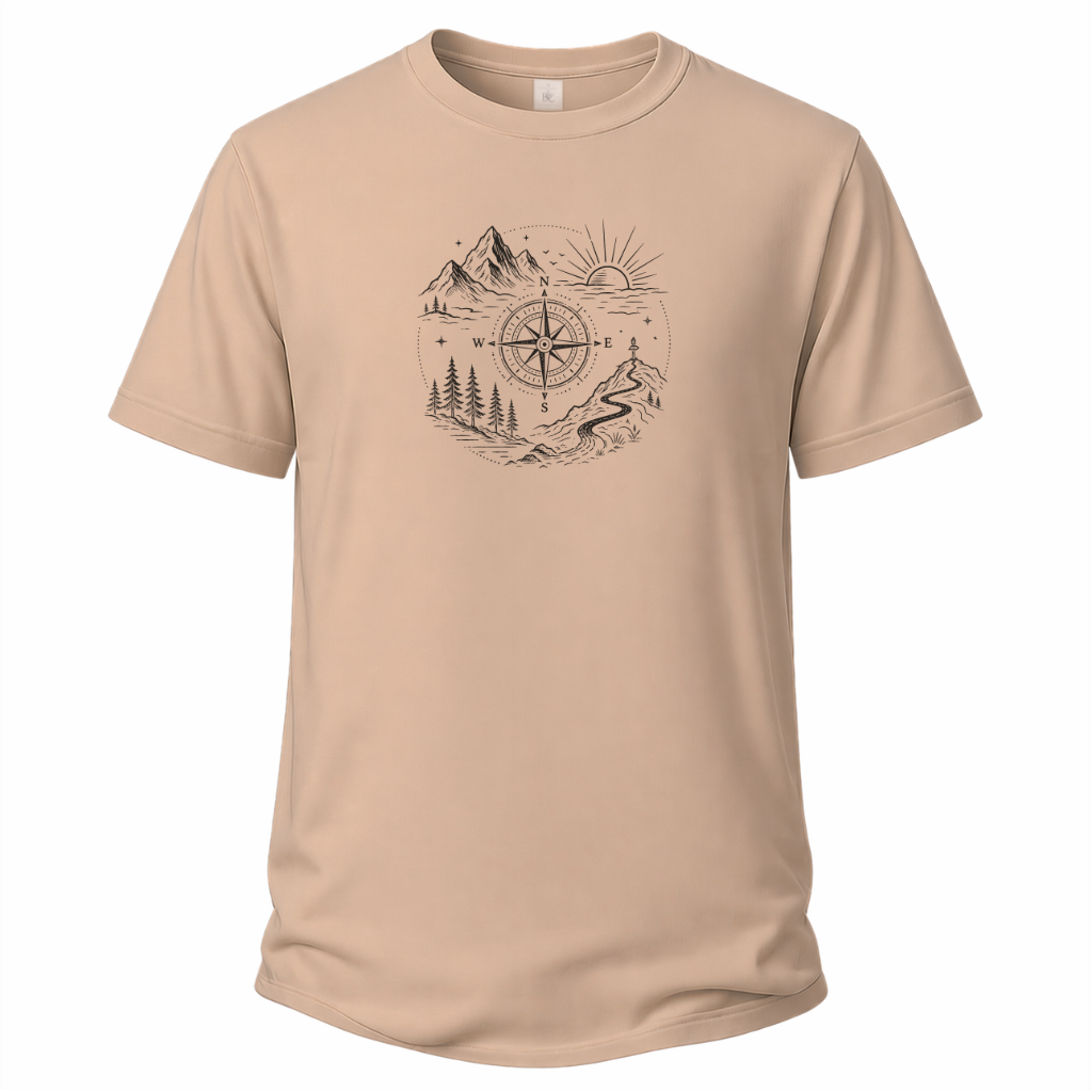 Wanderkompass – Wander T‑Shirt