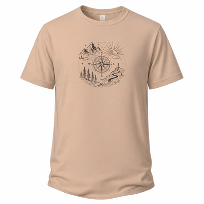 Wanderkompass – Wander T‑Shirt