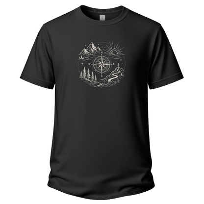 Wanderkompass – Wander T‑Shirt