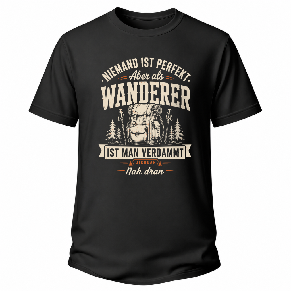 Niemand ist perfekt - Wander T-Shirt