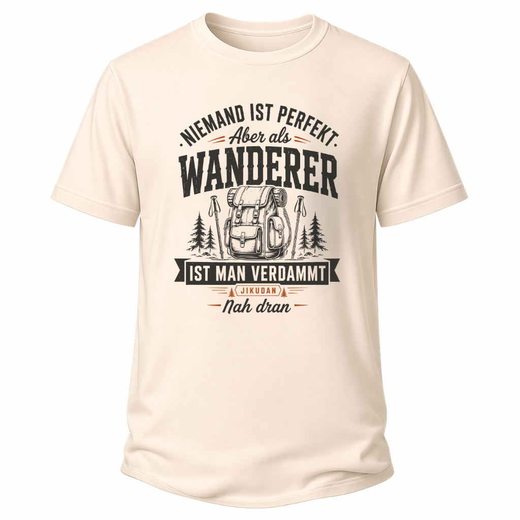 Niemand ist perfekt - Wander T-Shirt