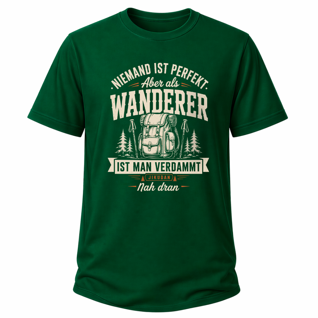 Niemand ist perfekt - Wander T-Shirt
