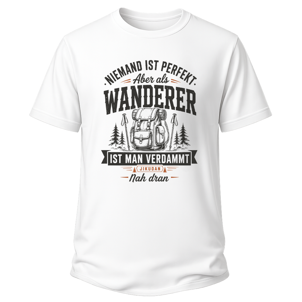 Niemand ist perfekt - Wander T-Shirt