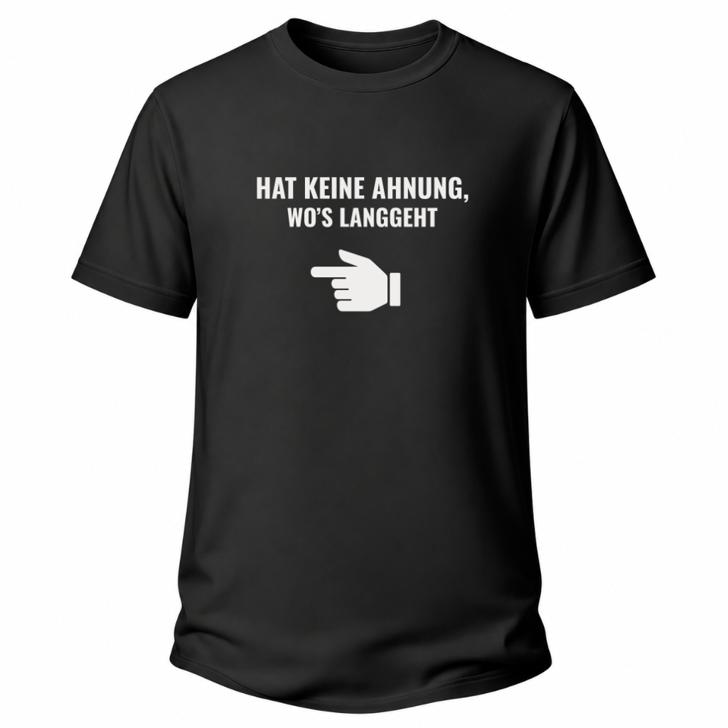 Hat keine Ahnung – Wander T‑Shirt