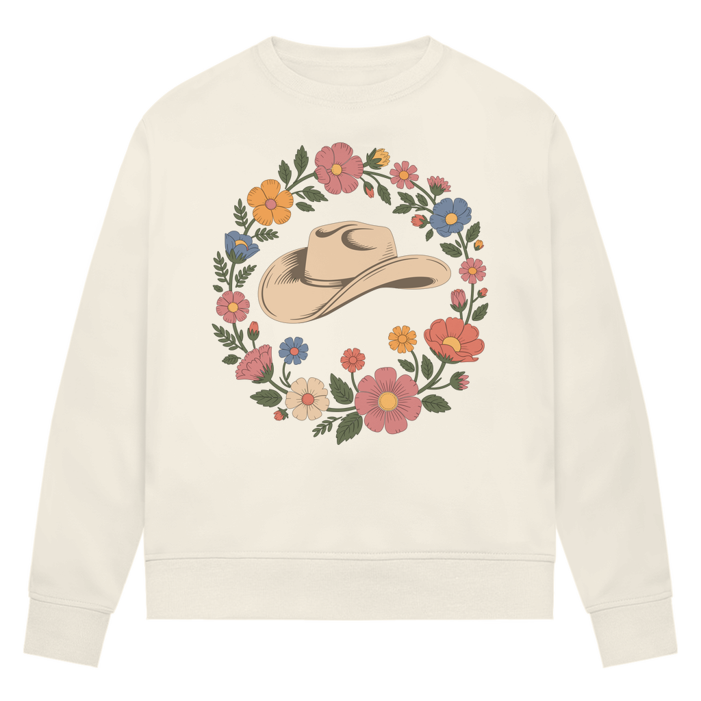 Prairose-Damen Premium Bio Sweatshirt