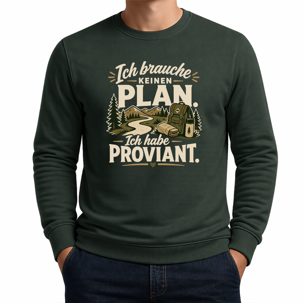 Ich hab Proviant  – Wander Sweatshirt