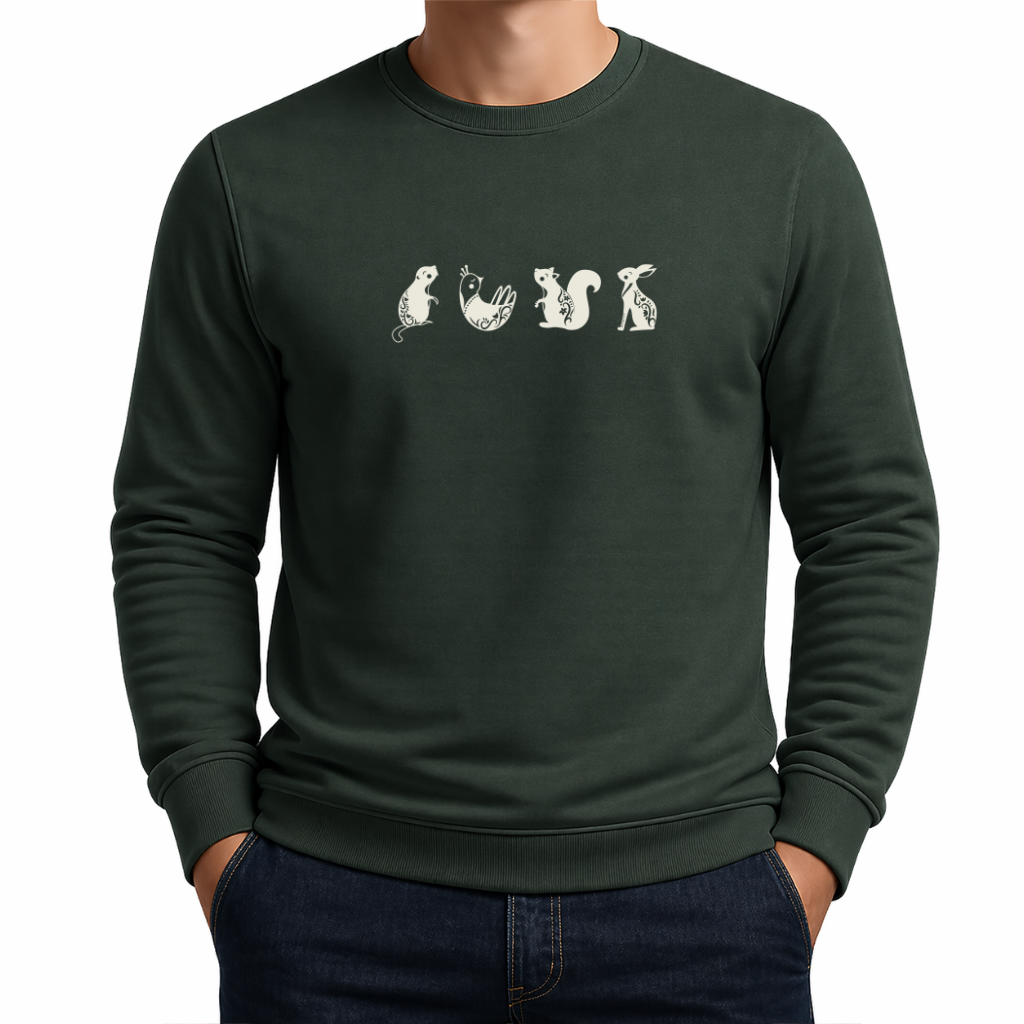 Vier Tiere – Wander Sweatshirt