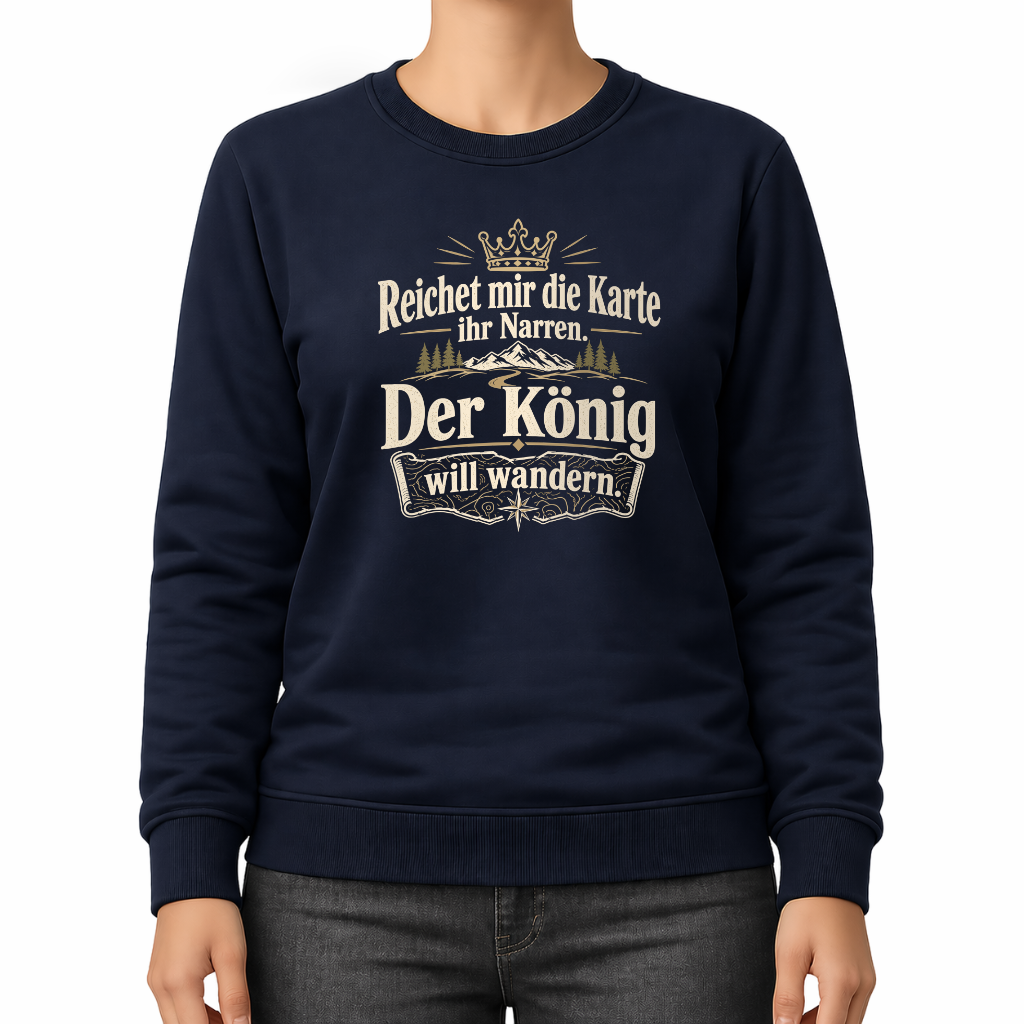 Reichet mir die Karte – Wander Sweatshirt