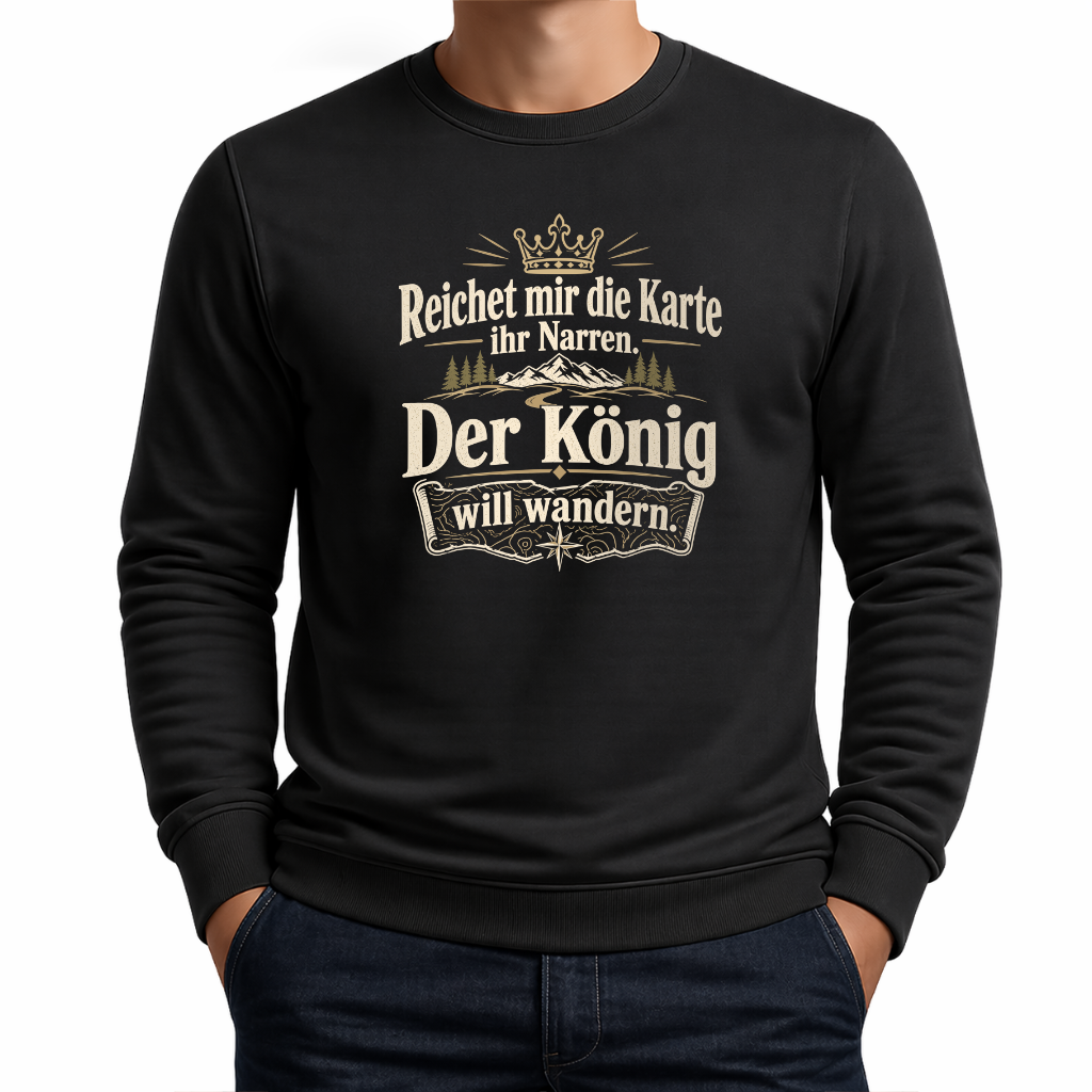 Reichet mir die Karte – Wander Sweatshirt
