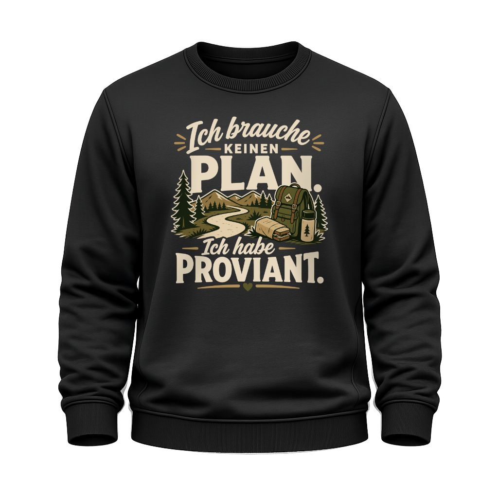 Ich hab Proviant  – Wander Sweatshirt