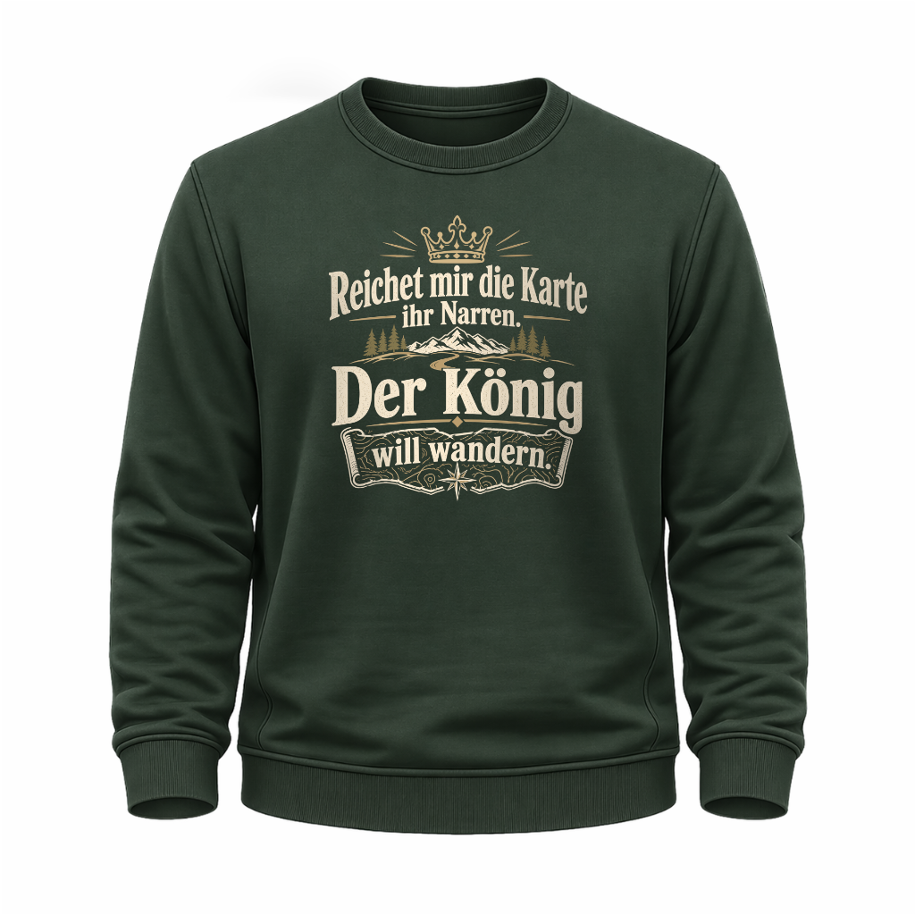 Reichet mir die Karte – Wander Sweatshirt