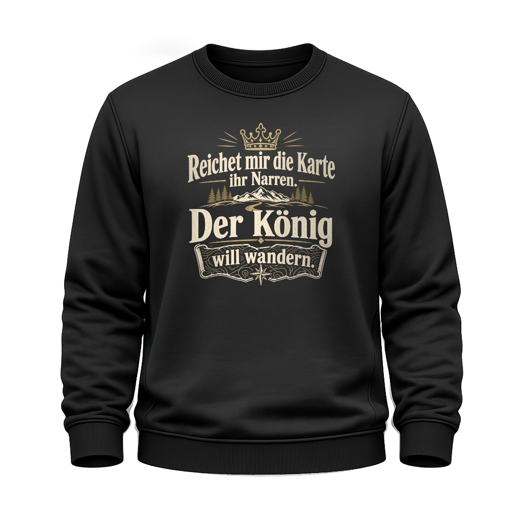 Reichet mir die Karte – Wander Sweatshirt