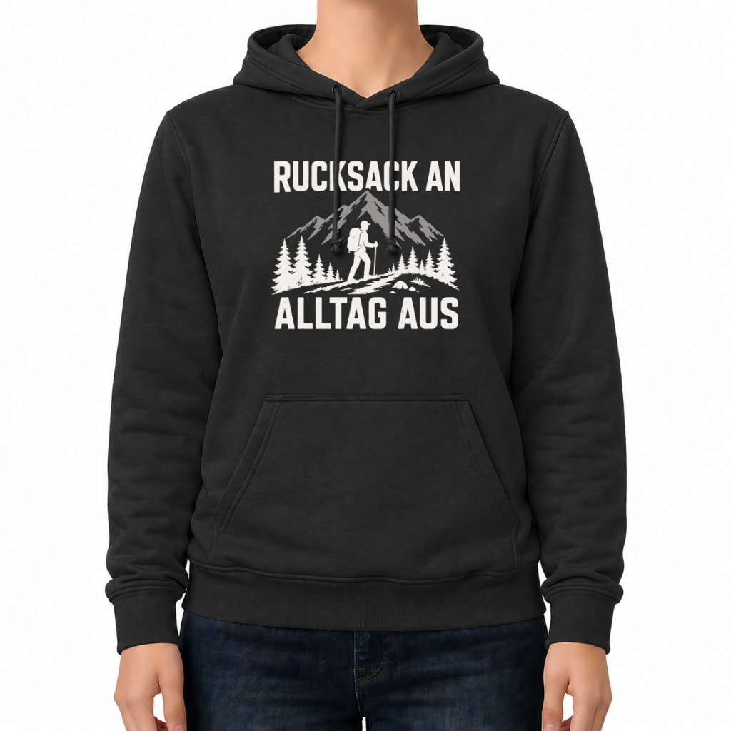 Alltag aus  - Wander Hoodie
