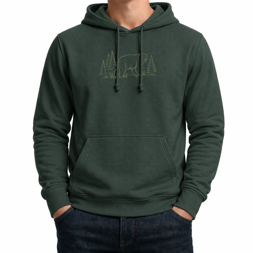 Bär im Wald - Wander Hoodie