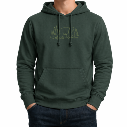 Bär im Wald - Wander Hoodie