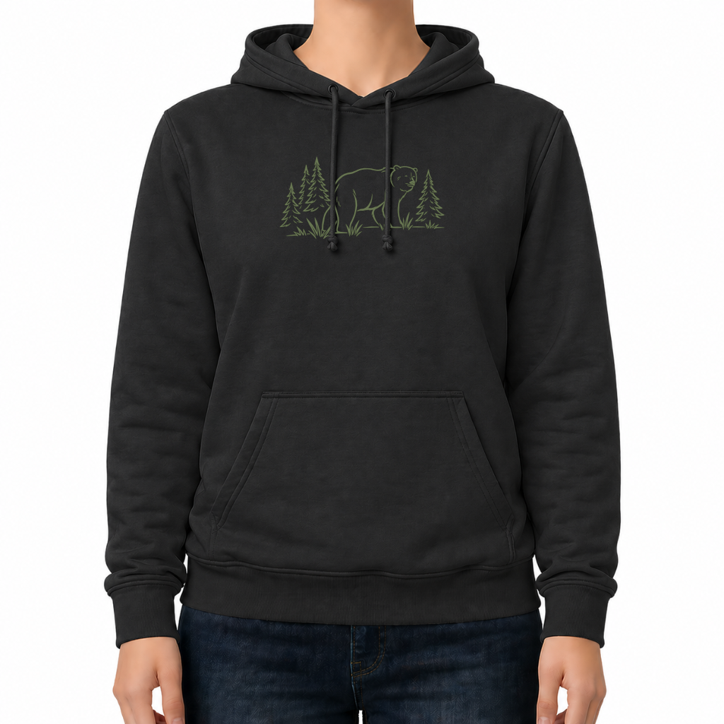 Bär im Wald - Wander Hoodie