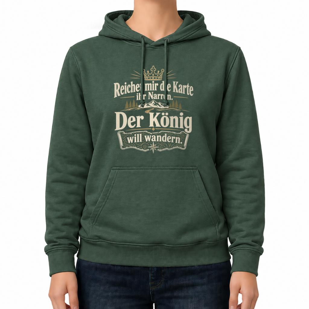 Reichet mir die Karte - Wander Hoodie