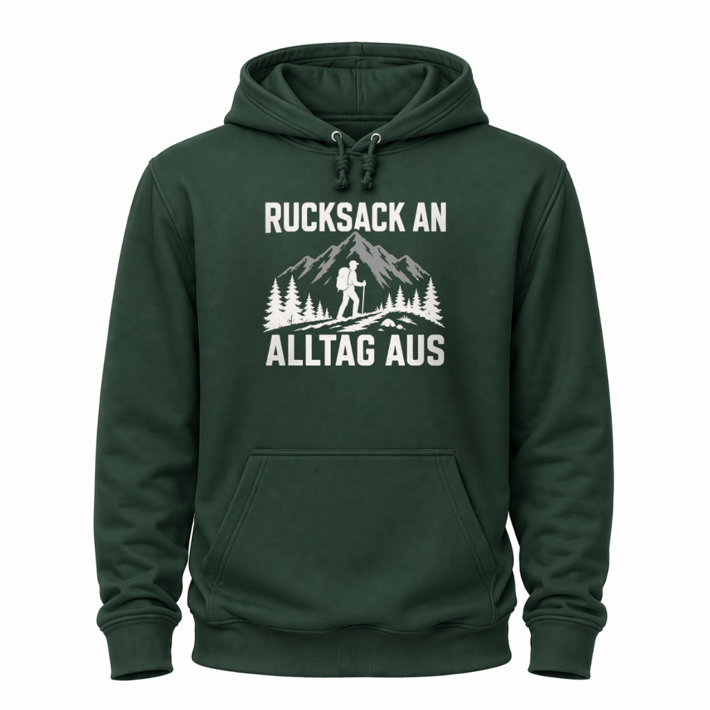 Alltag aus  - Wander Hoodie