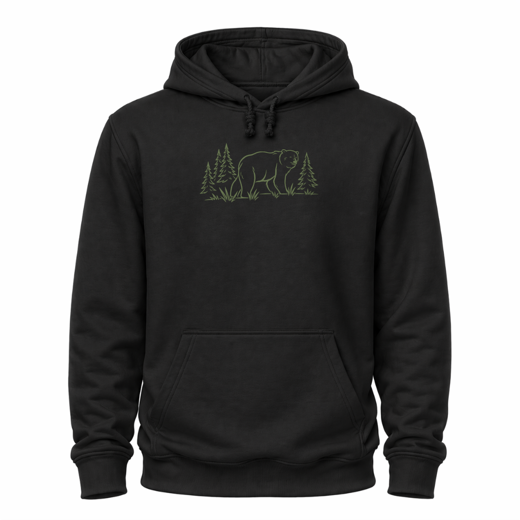Bär im Wald - Wander Hoodie
