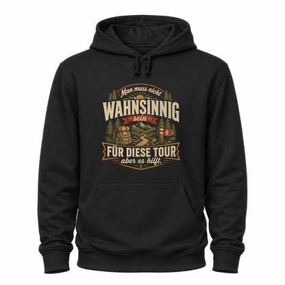 Wahnsinnig unterwegs - Wander Hoodie