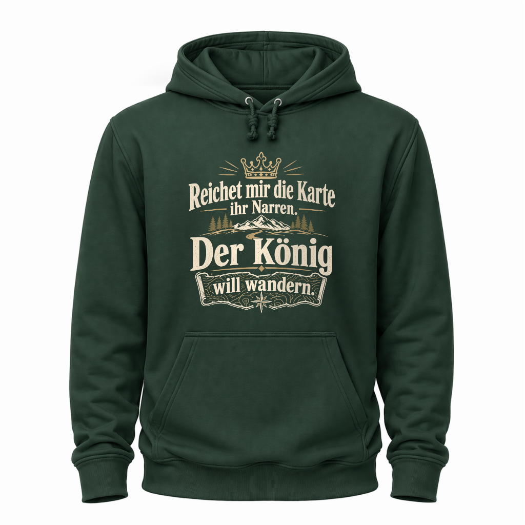 Reichet mir die Karte - Wander Hoodie
