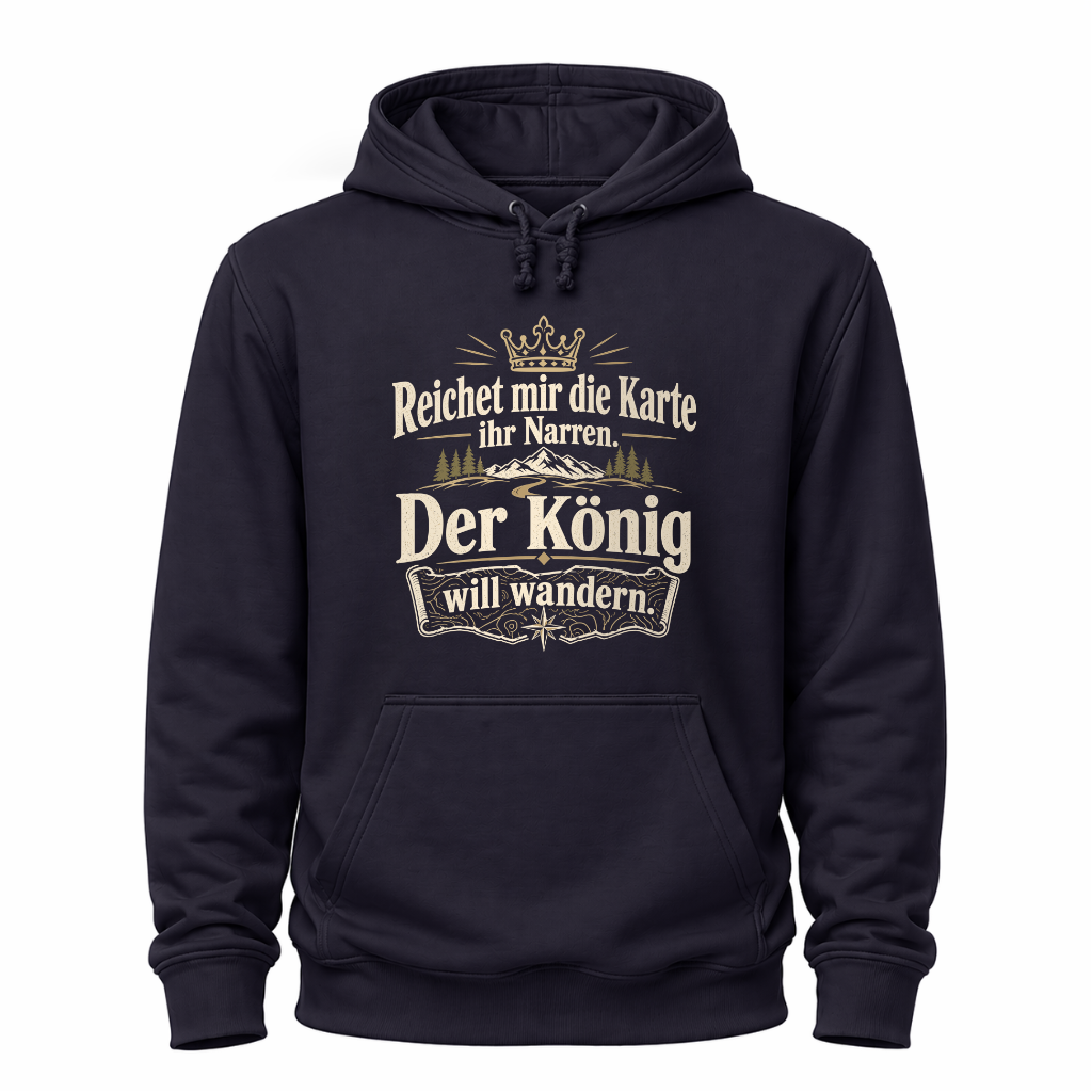 Reichet mir die Karte - Wander Hoodie