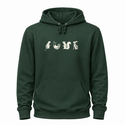 Vier Tiere  - Wander Hoodie