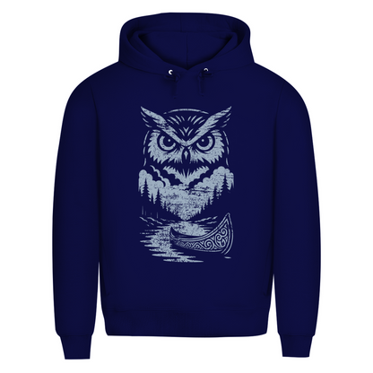 Owl - Herren Premium Bio Hoodie
