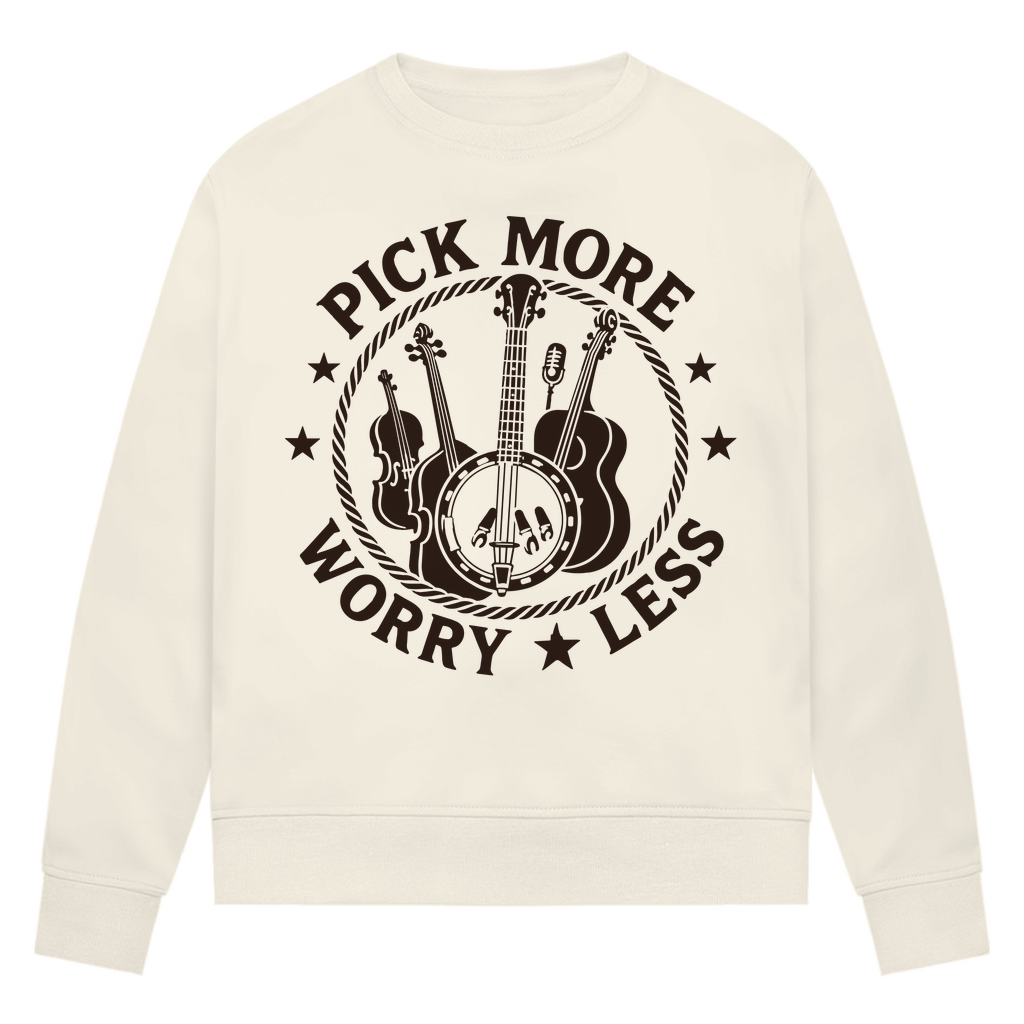 Pickstring - Damen Premium Bio Sweatshirt