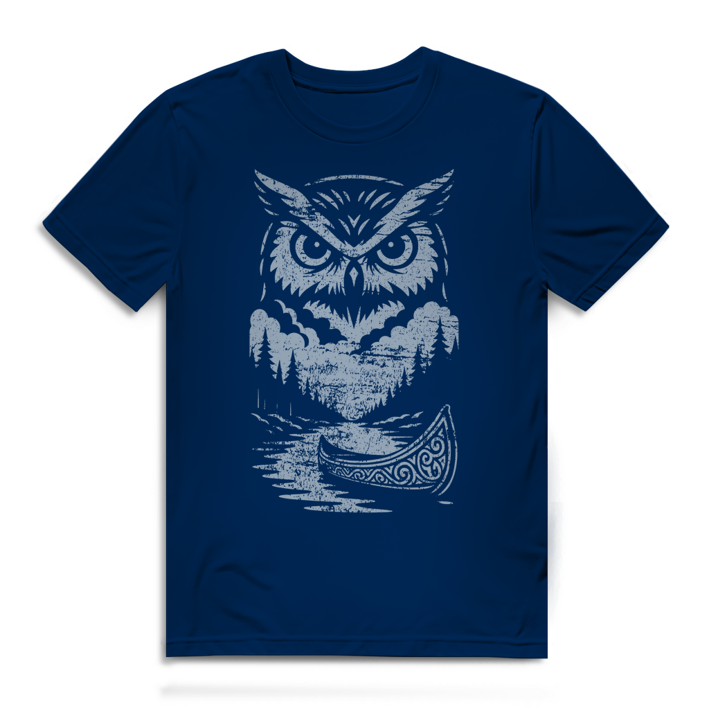 Owl - Herren Premium Bio T-Shirt