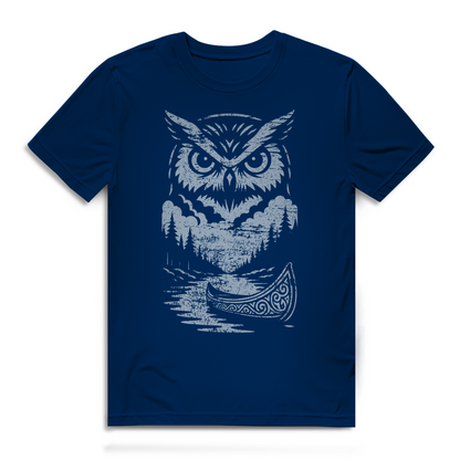 Owl - Herren Premium Bio T-Shirt