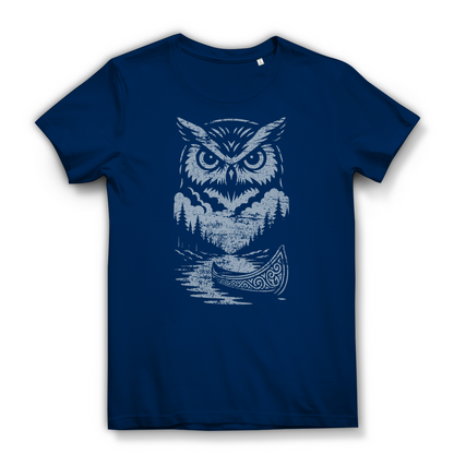 Owl - Damen Premium Bio T-Shirt