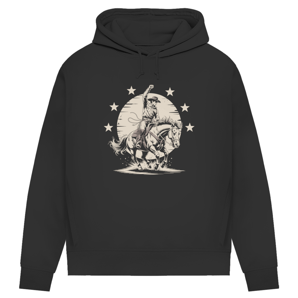 Cowboy  - Damen Premium Bio Hoodie