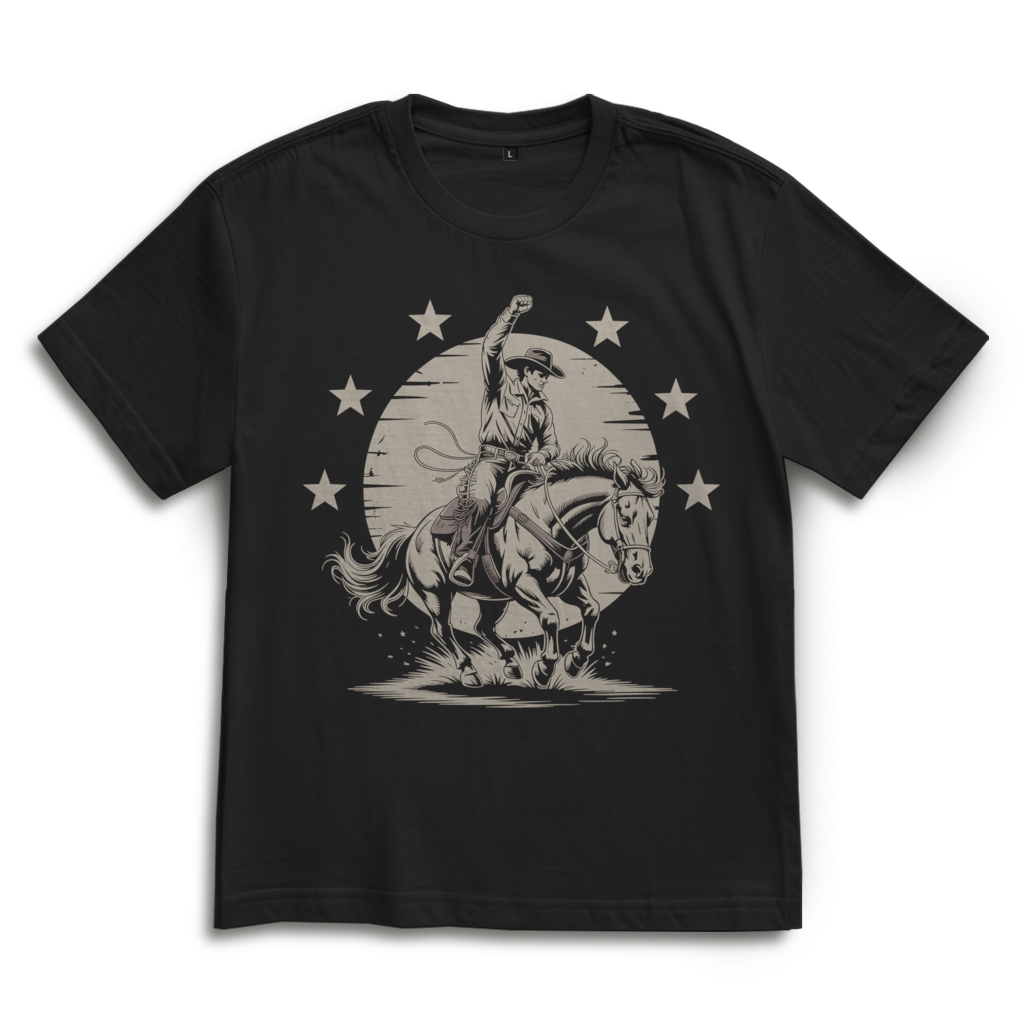 Cowboy   - Oversize T-Shirt
