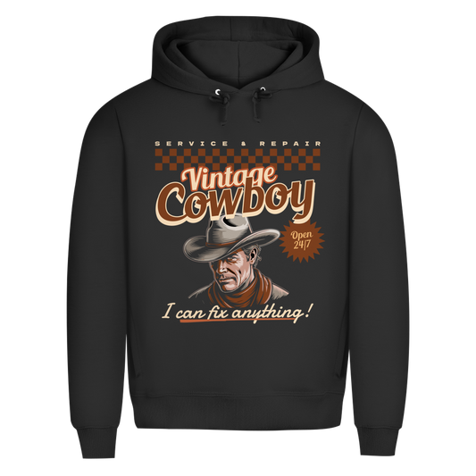 V Cowboy  - Herren Premium Bio Hoodie