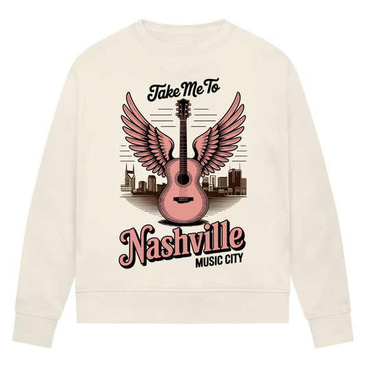 Nashville  - Damen Premium Bio Sweatshirt