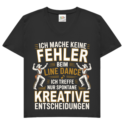 InLine - Damen Basic V-Neck T-Shirt