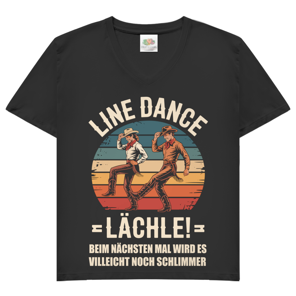 Sundaro - Damen Basic V-Neck T-Shirt