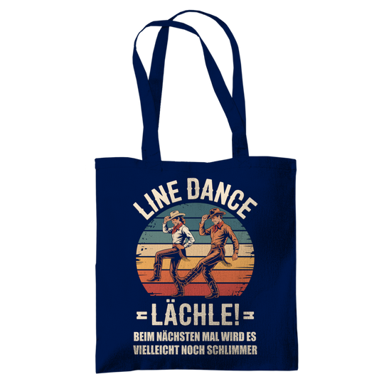 Lächle! – Line Dance Tragetasche