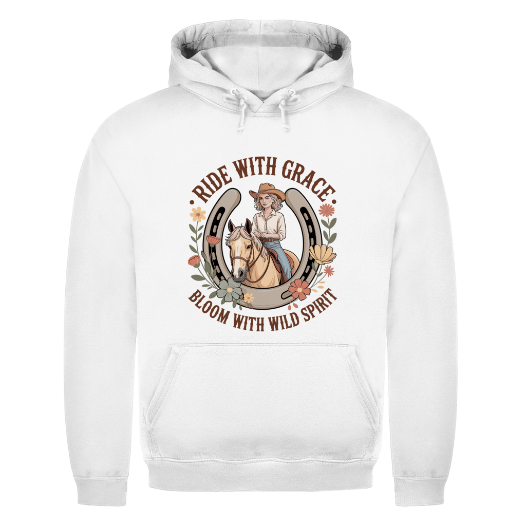 Ride with Grace – Western Hoodie