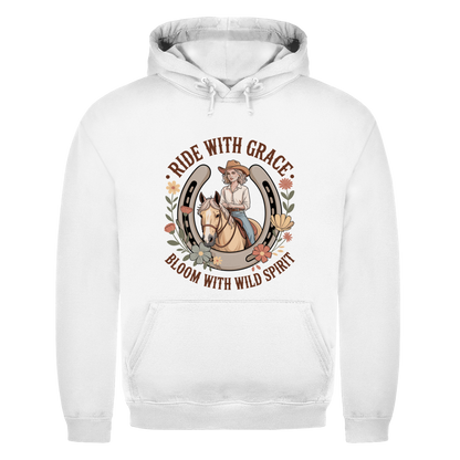 Ride with Grace – Western Hoodie