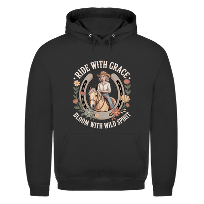 Ride with Grace – Western Hoodie