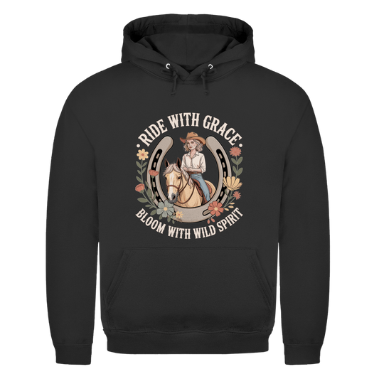 Ride with Grace – Western Hoodie