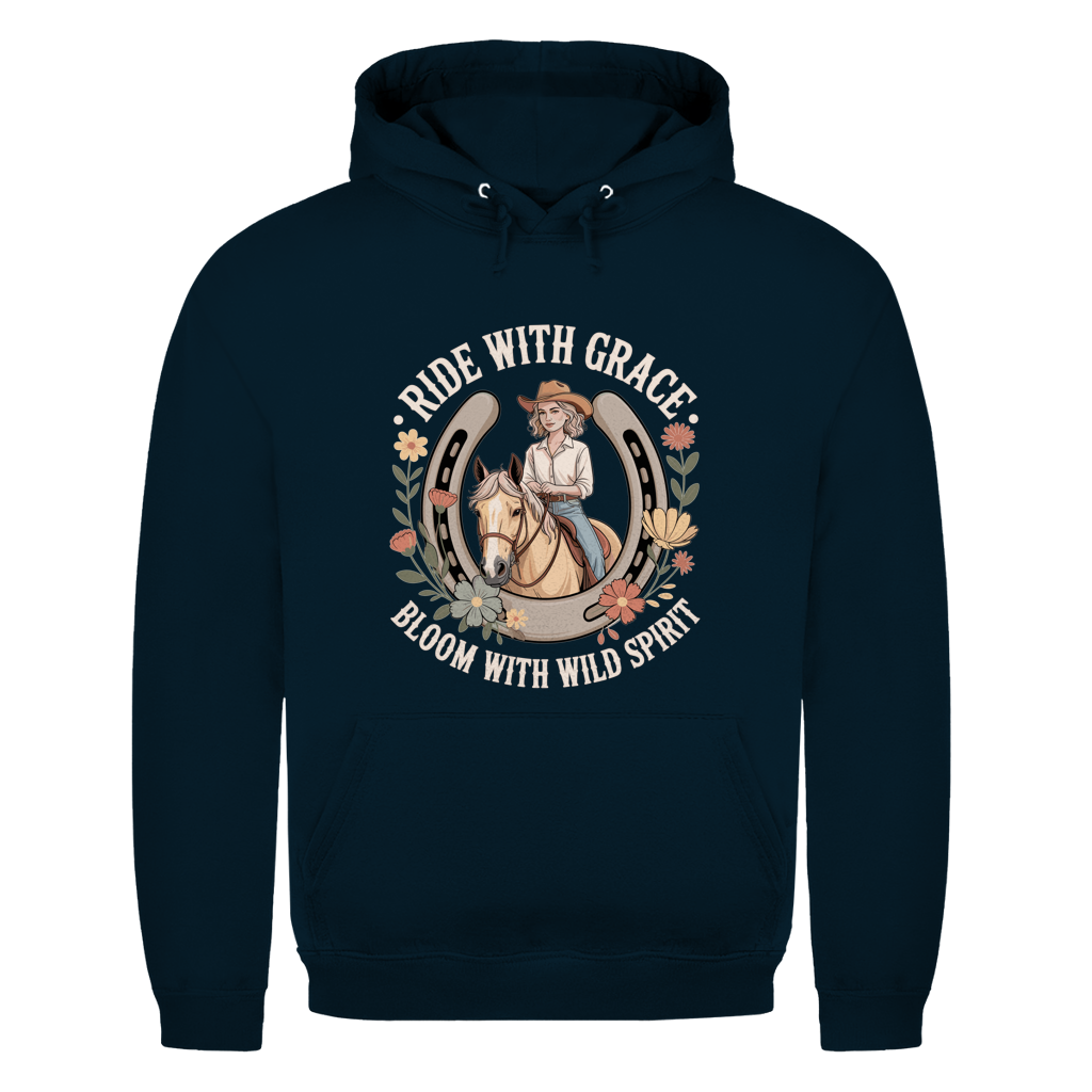 Ride with Grace – Western Hoodie