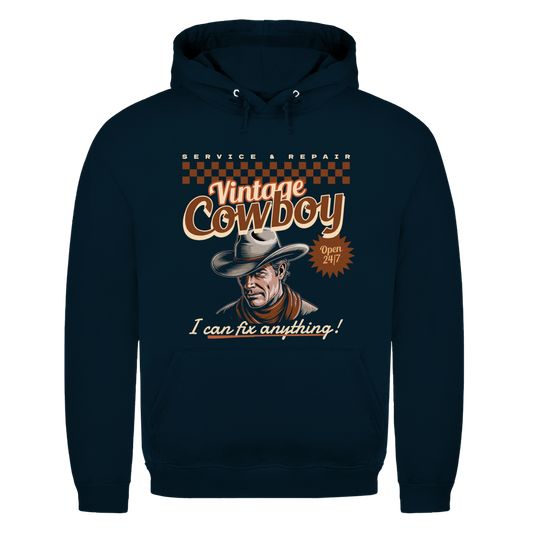 Vintage Cowboy – Western Hoodie