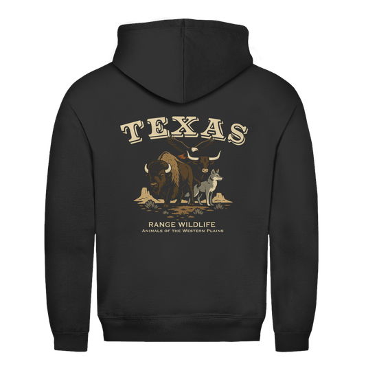 Bison & Longhorn – Western Hoodie