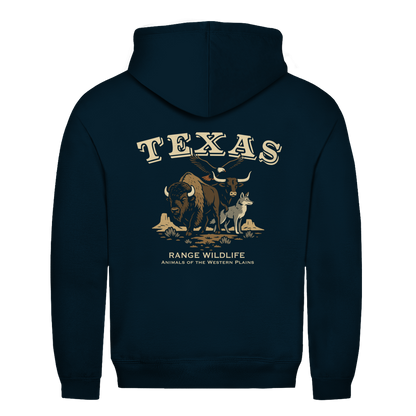 Bison & Longhorn – Western Hoodie