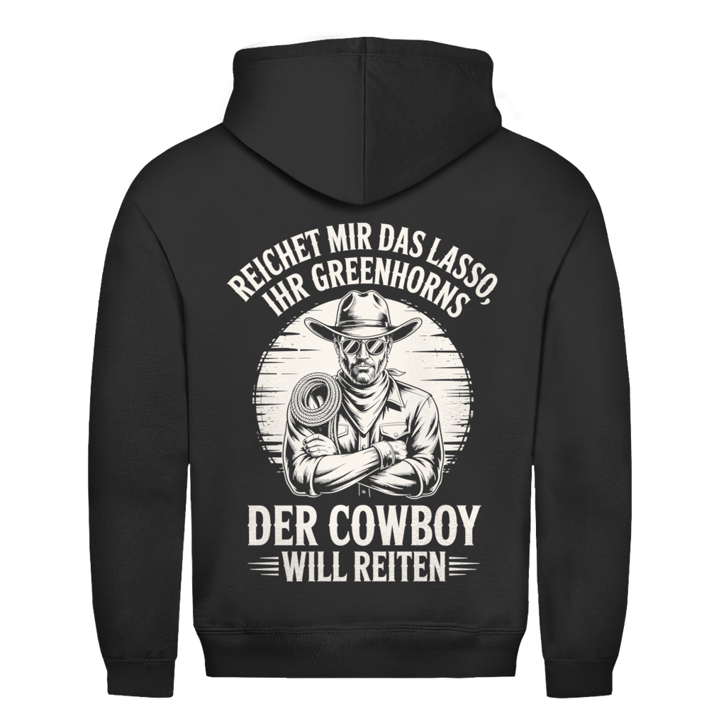 Der Cowboy will reiten – Western Hoodie