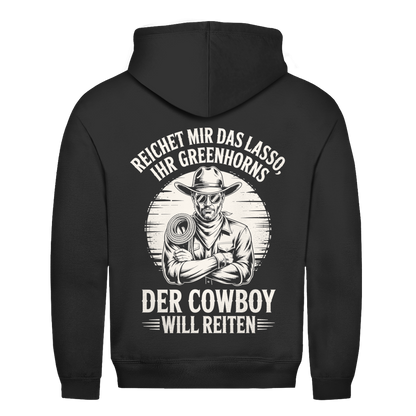 Der Cowboy will reiten – Western Hoodie